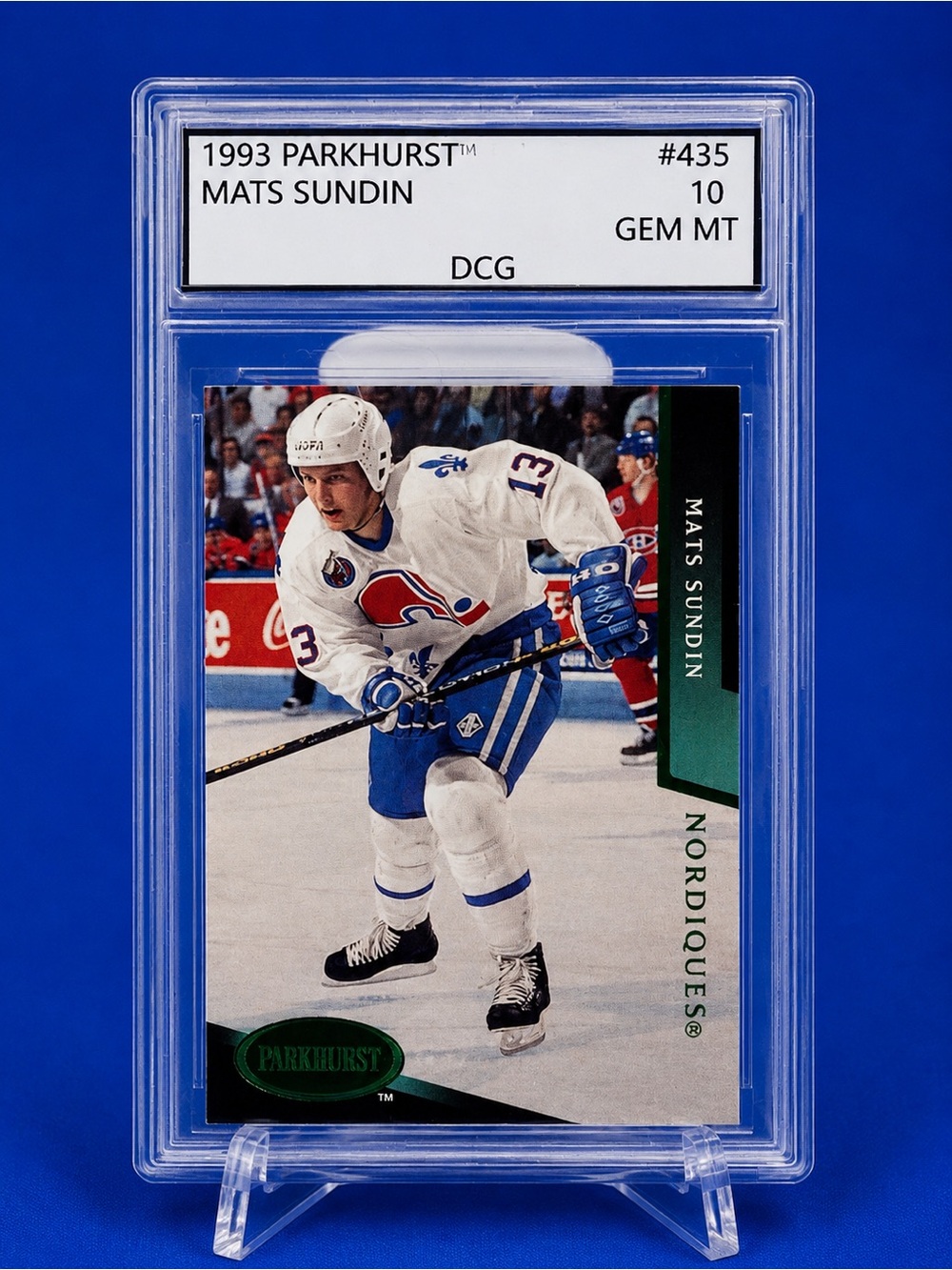 Parkhurst Mats Sundin NHL Card -